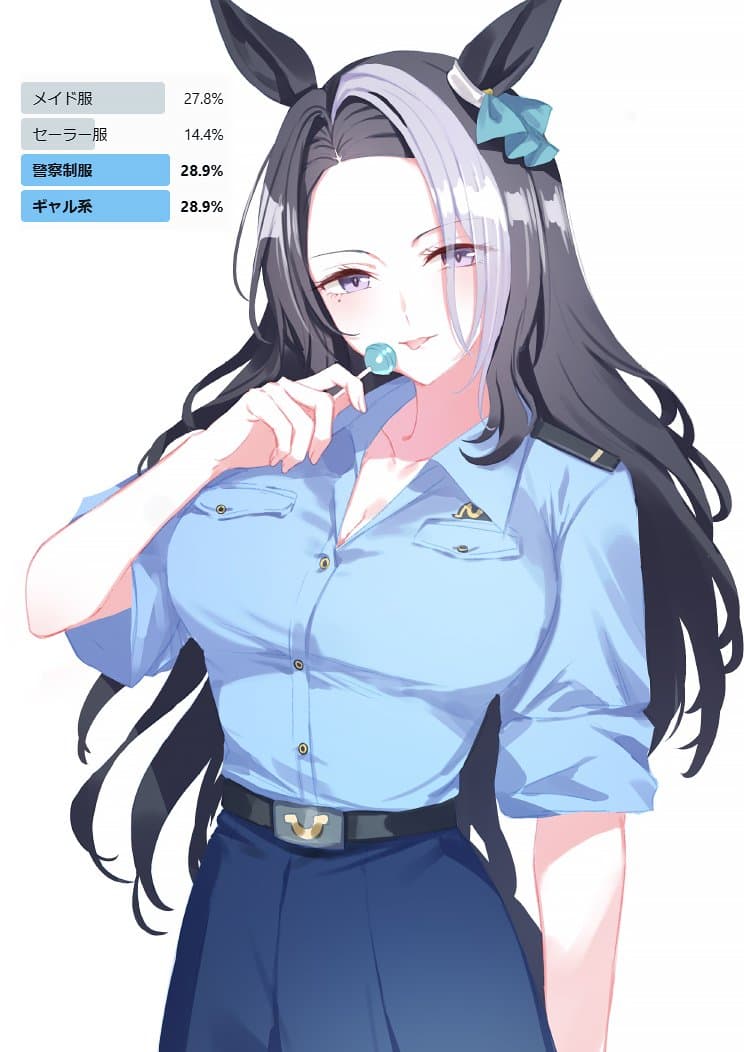 [るべ] 야스 여경 장발눙