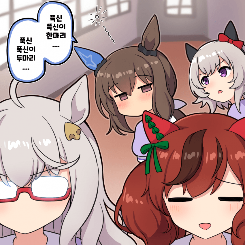 그림) 잠이 덜깬 아야베(※파카튜브참고)
