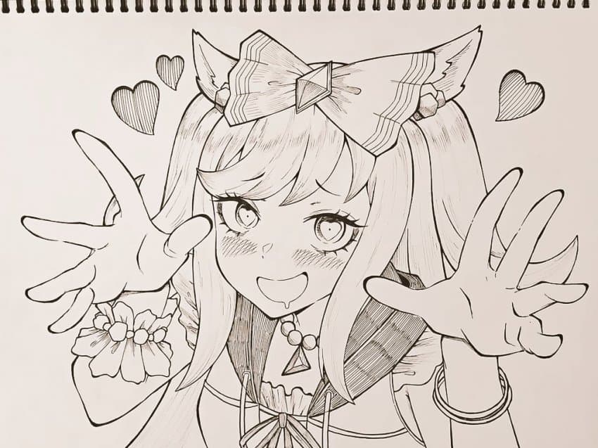 디지땅 손그림 그렸음