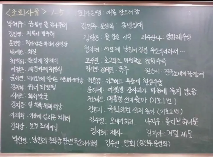 격려! 제군들 오늘도 수고가 많...