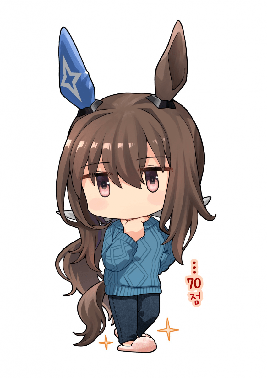 [ひとで] 푹신푹신을 채점하는 아야베 씨