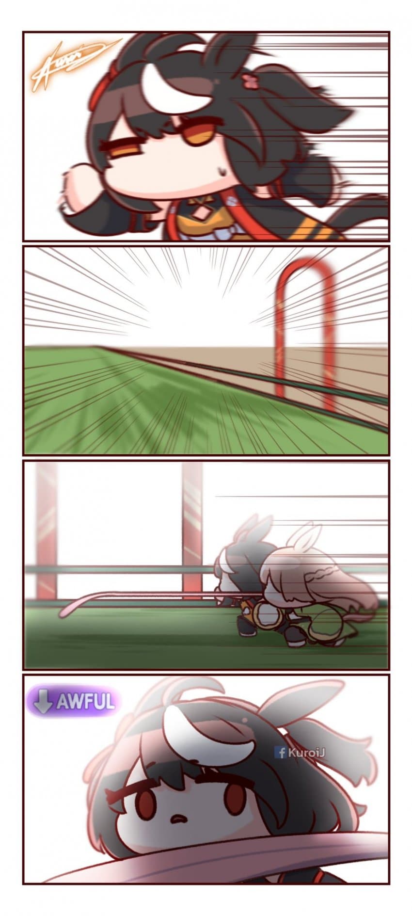 명작) 키타산 블랙 VS 사토노 다이아몬드.manhwa