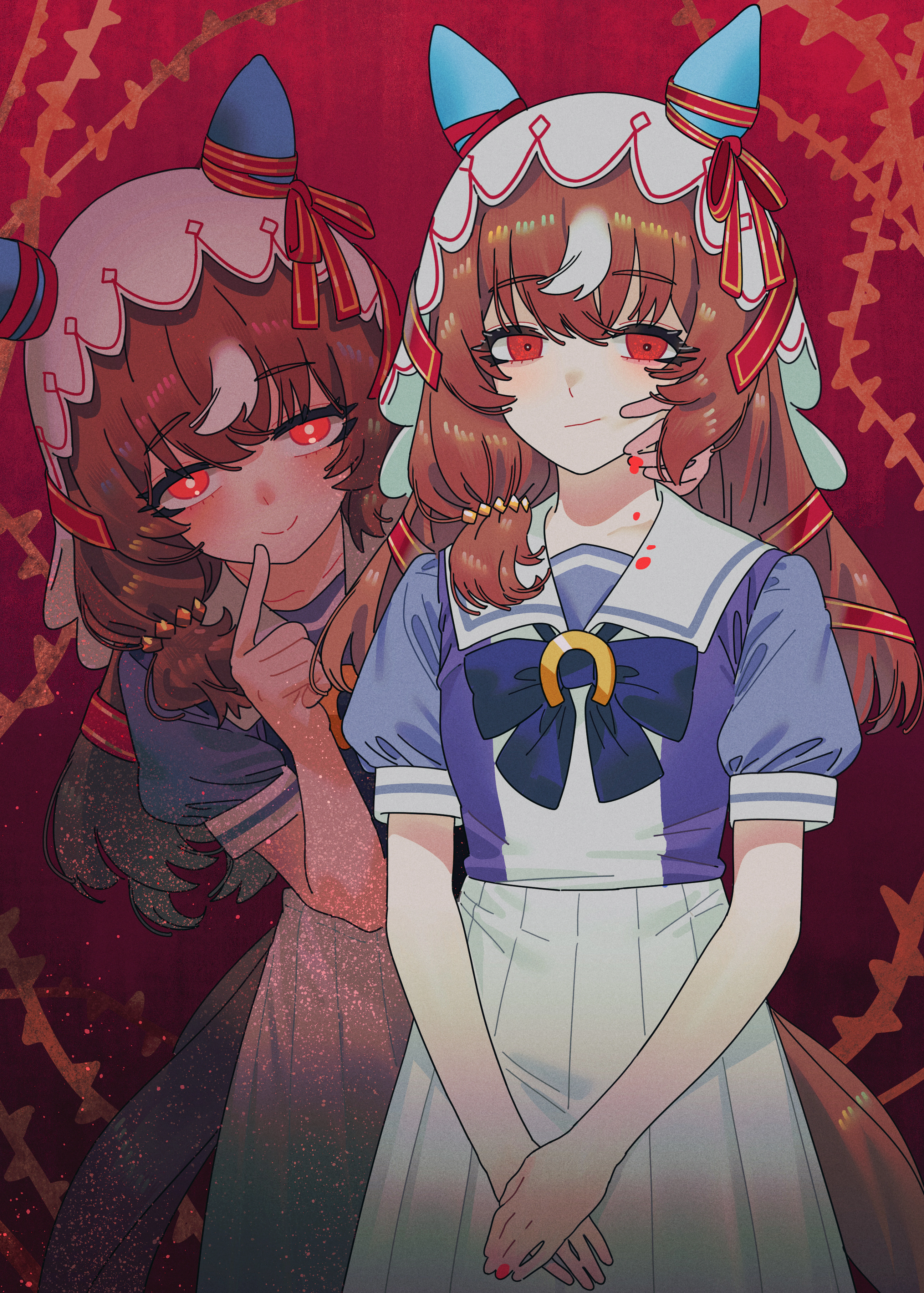 미소 짓는 철순이 그림