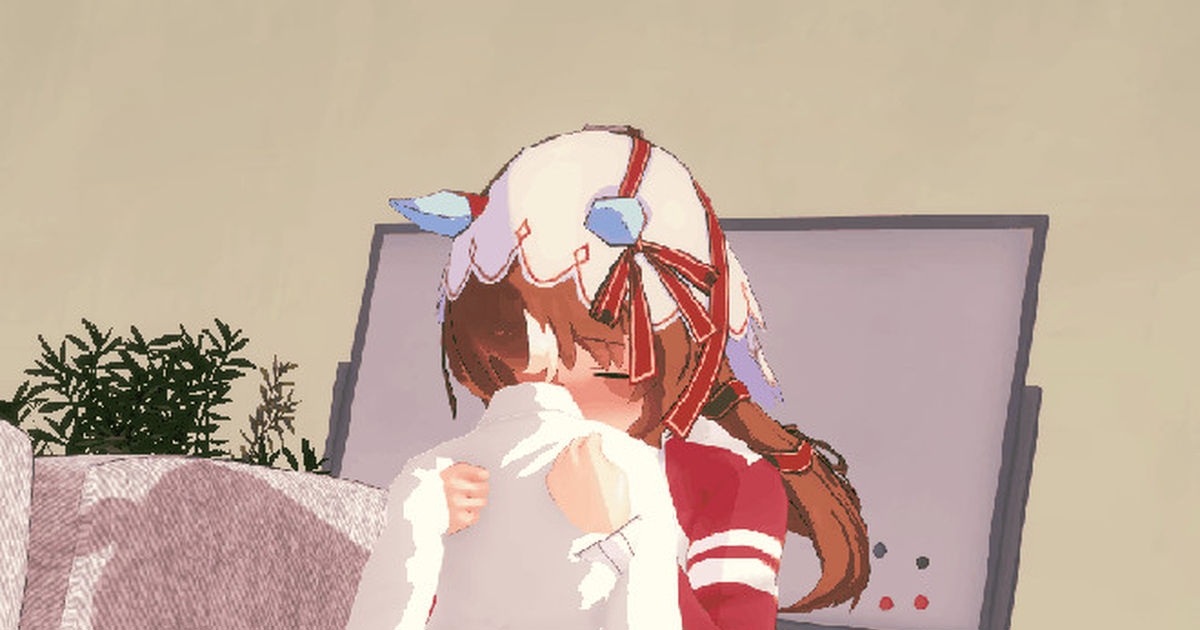 [パリィして♡] 킁킁 냄새 좋다