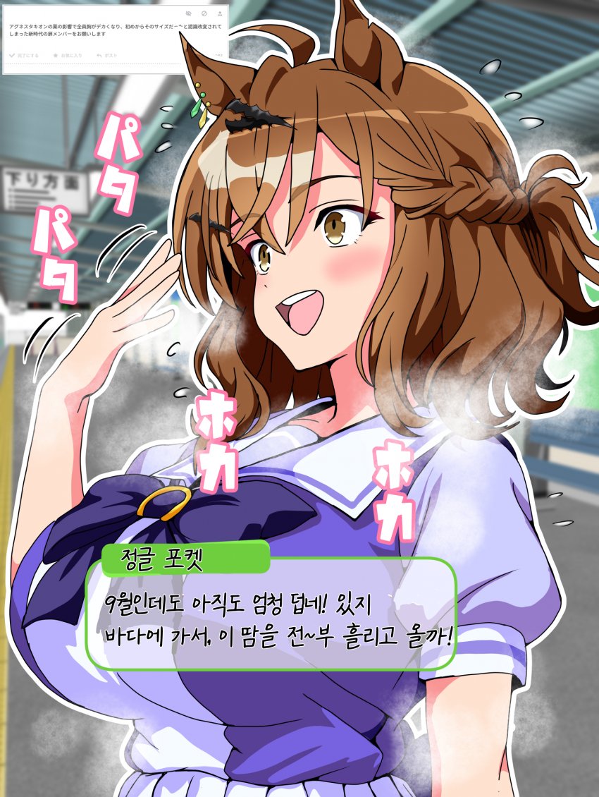 [シロシトギ] 타키온 약으로 거유가된 포켓
