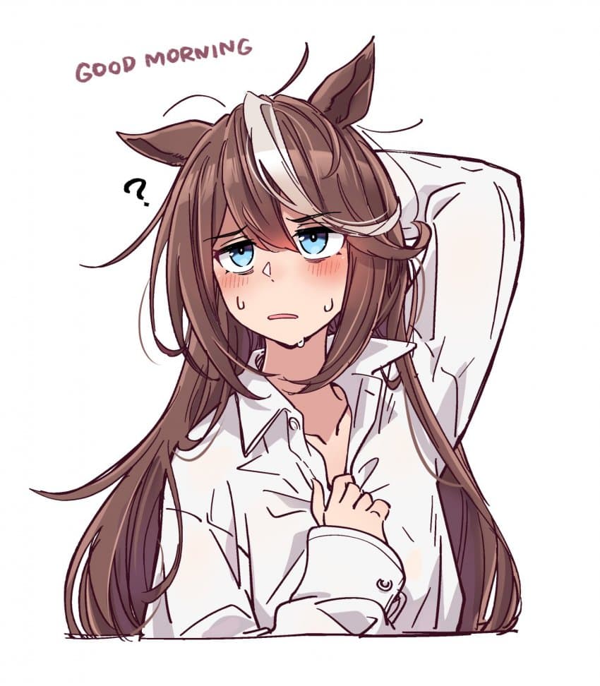 [いど] 알몸 와이셔츠 테이오
