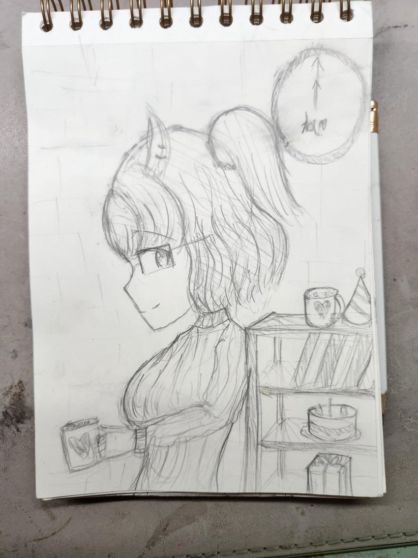 생일 기념 마짱 그림