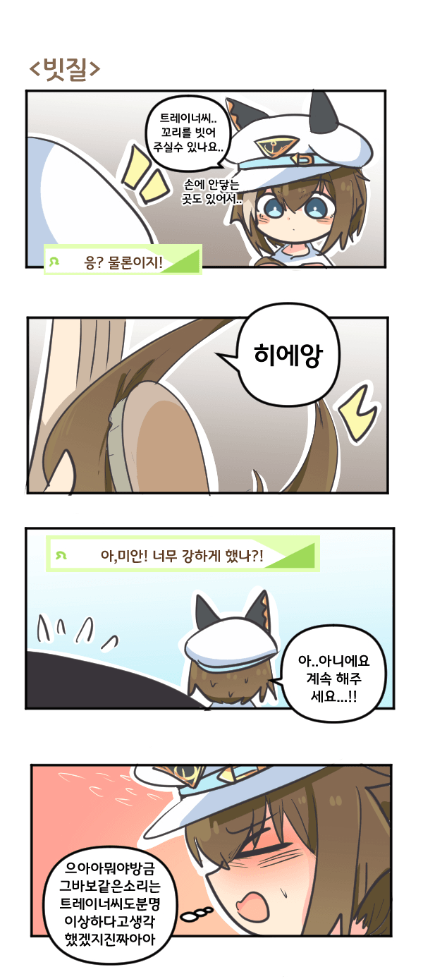 만화) 슈발과 빗질