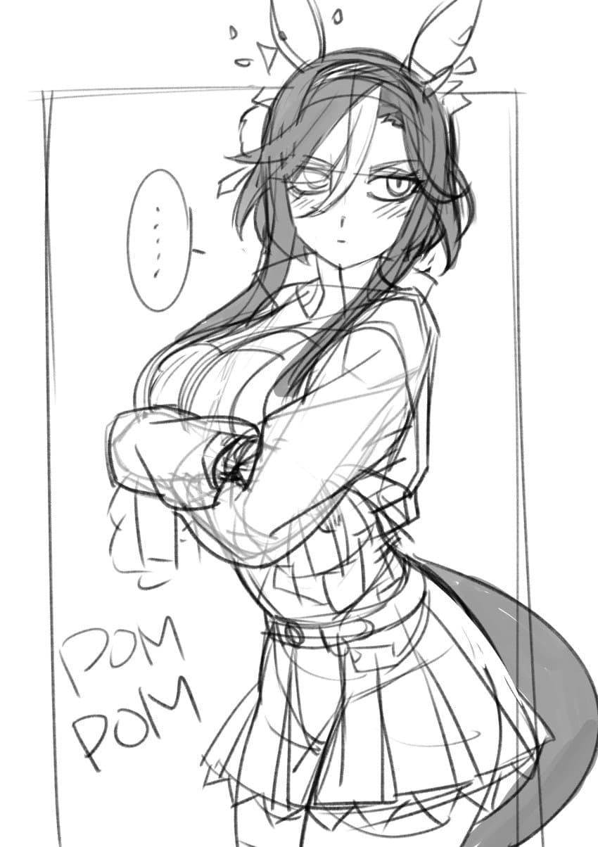 어루브 그리는중