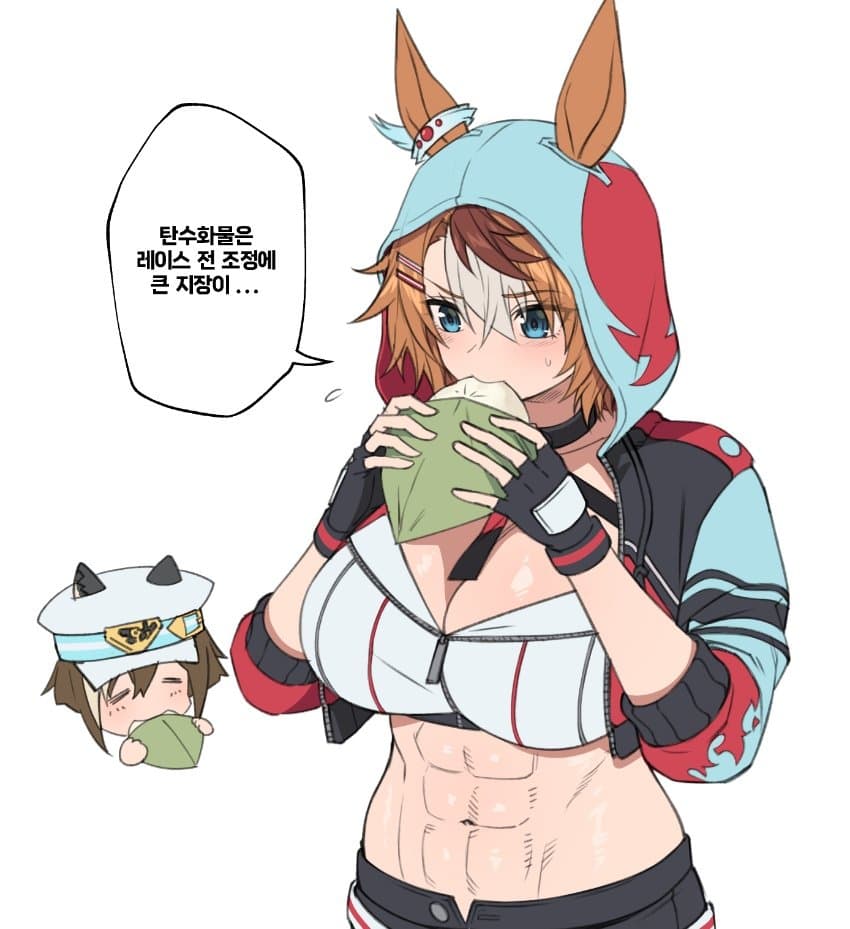 환각)살리오스와 슈바찌와 만두