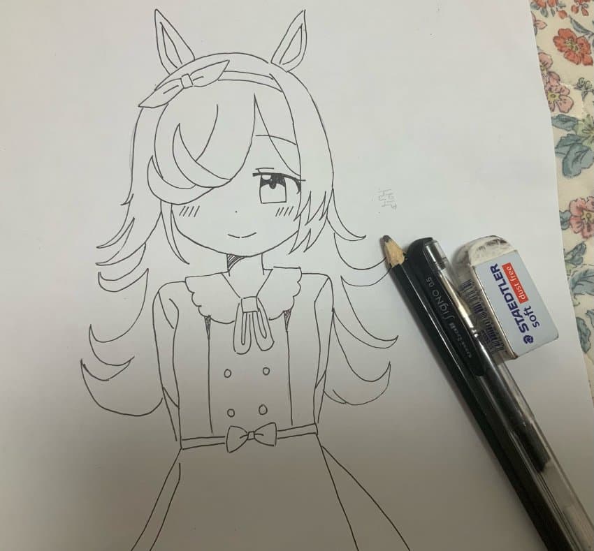 손그림 ) 사복 쌀뜨물