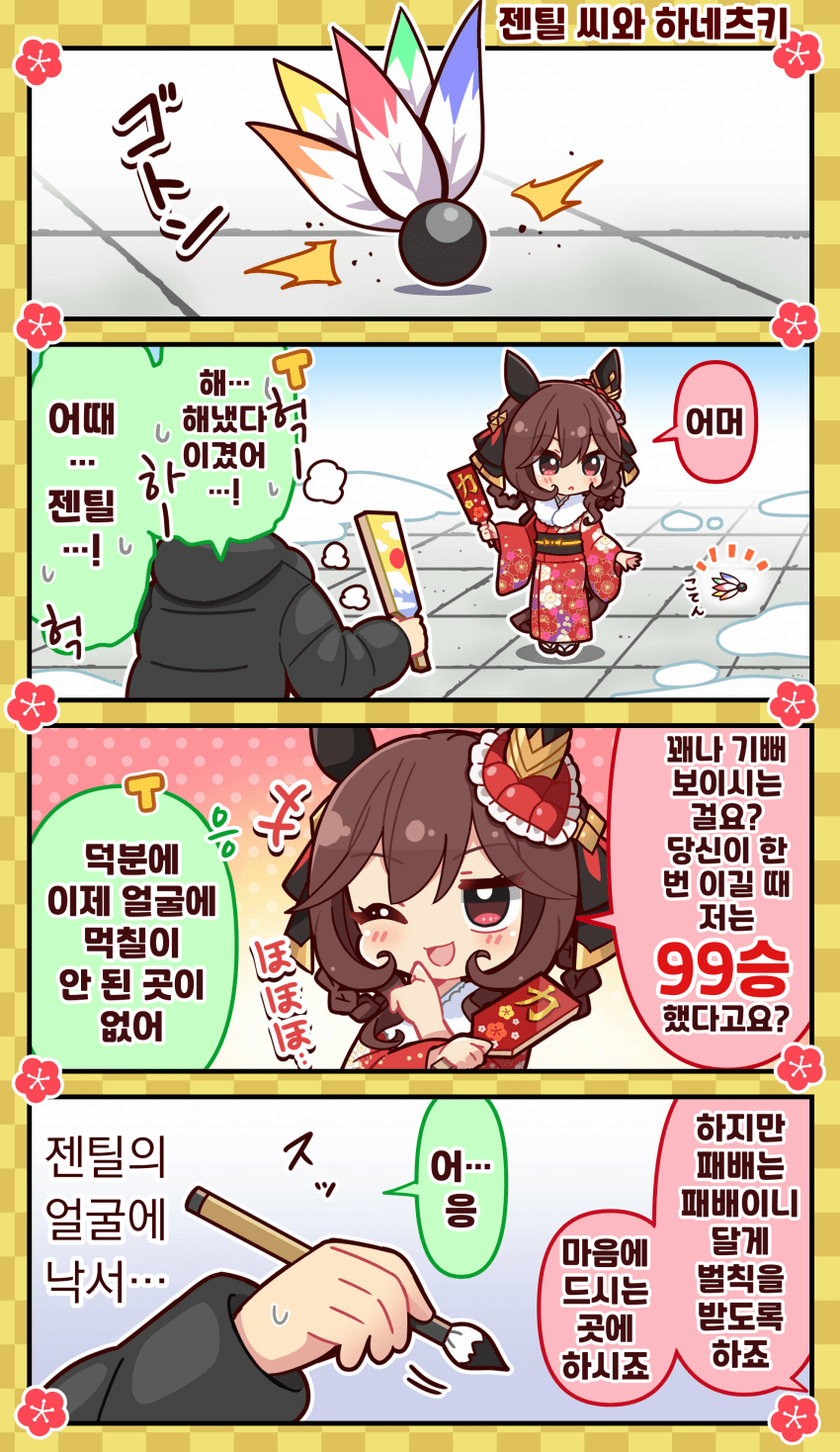 [恭(きょう)]젠틸과 하네츠키