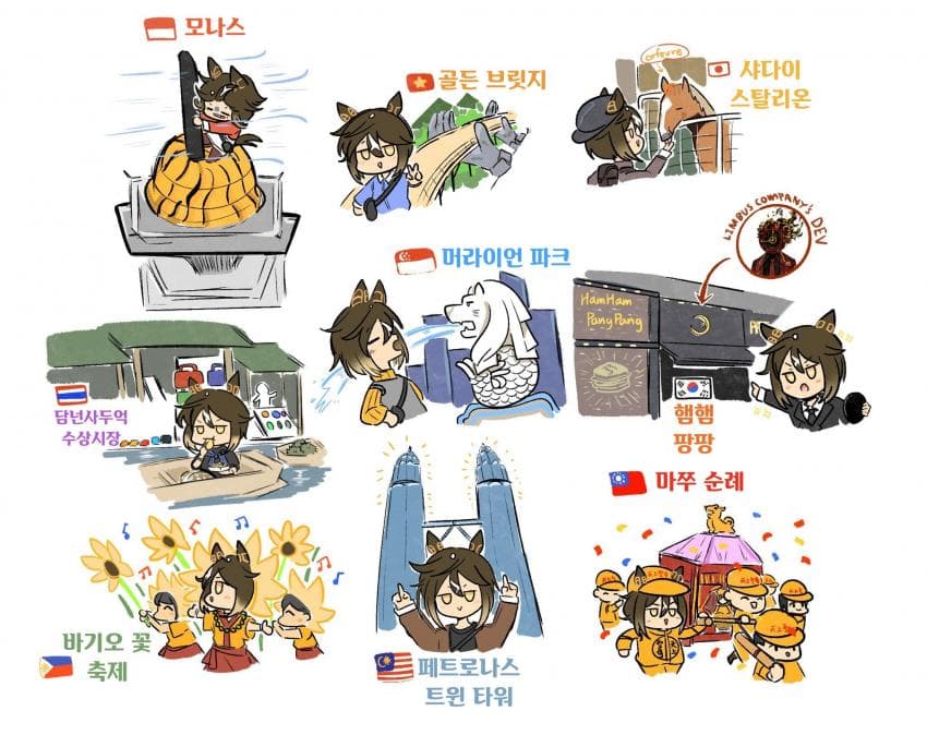 [One of Agnes Digital]스테고의 아시아 여행