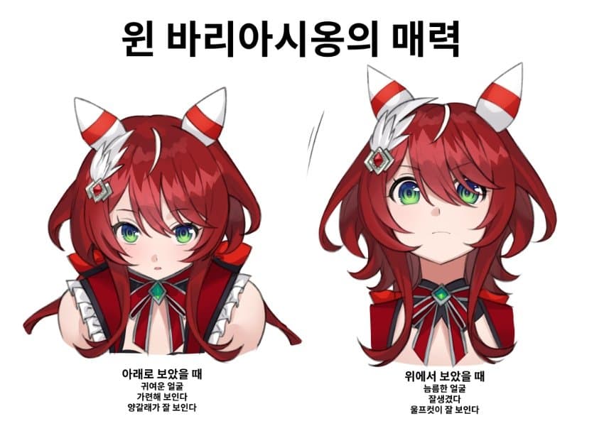 두가지 맛 사과