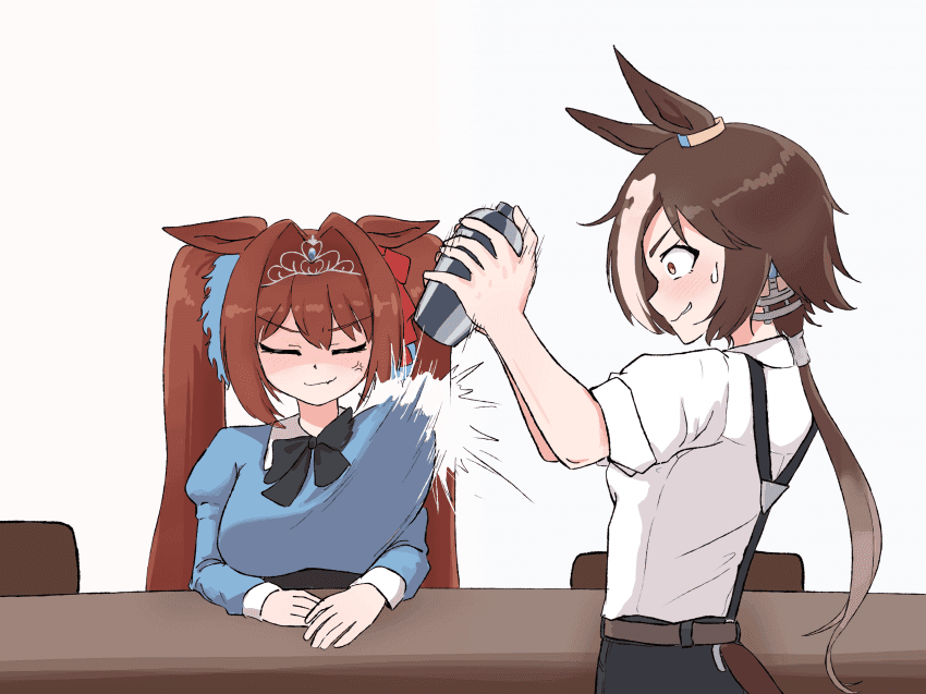 그림) Give me a drink, bartender.