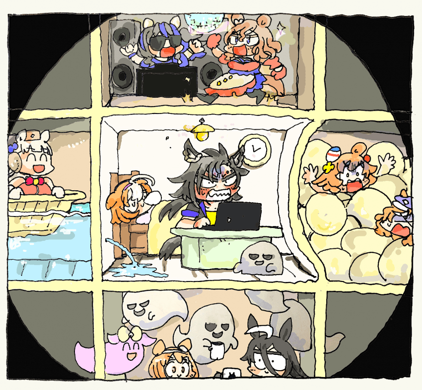[ピプーコリコリコリ] 기숙사가챠 SSR 에어샤칼