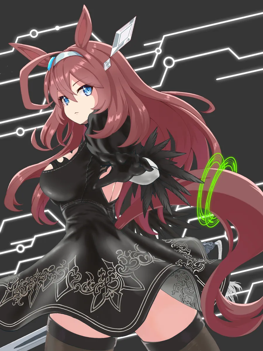 [毒鷹(dokutaka)] 2B 코스프레 부르봉