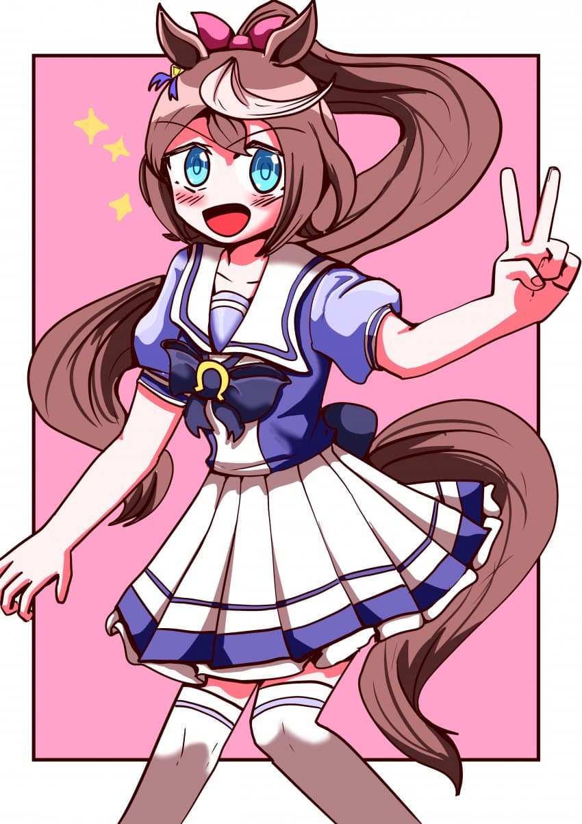 우리 테이오 그려왔어요