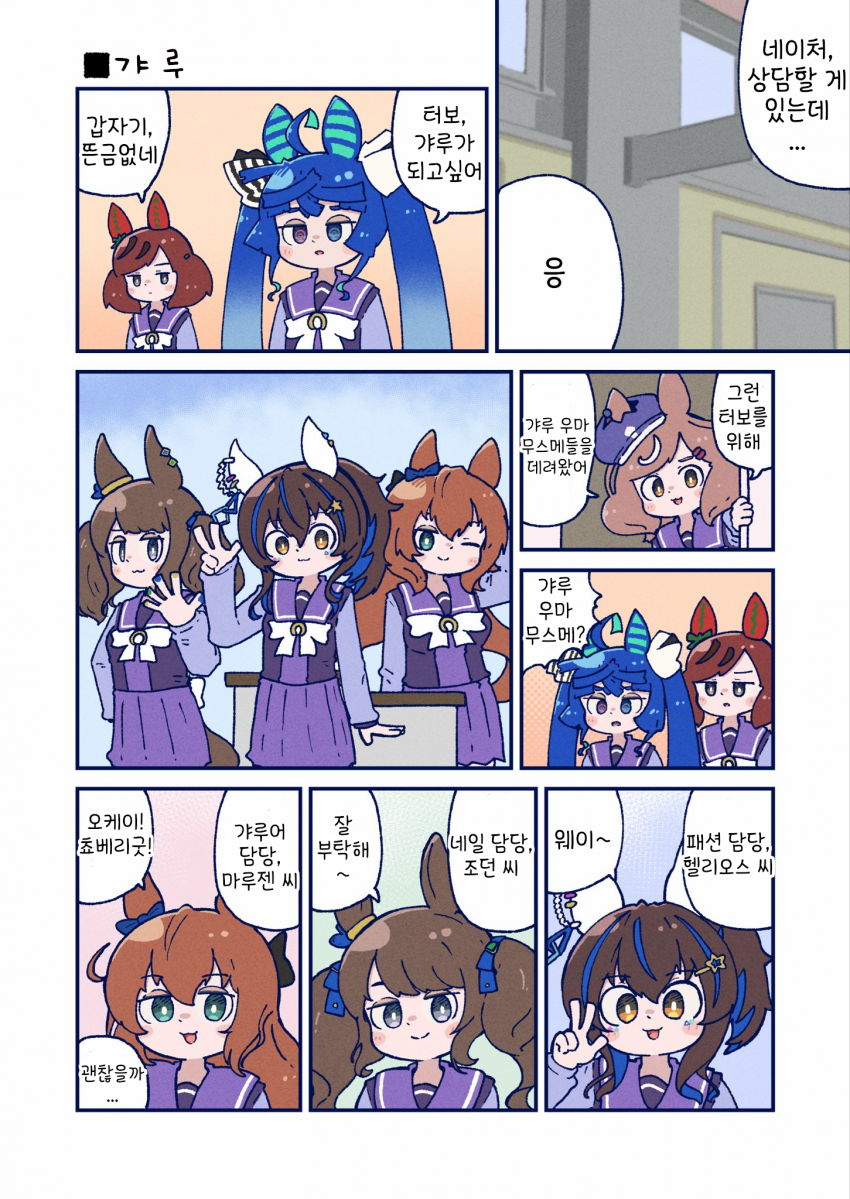 [そらいろめろんぱん] 갸루 터보