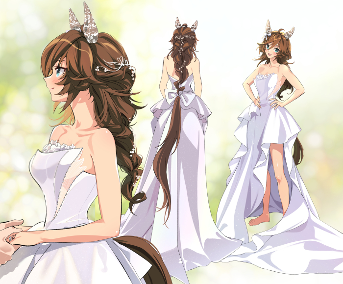 たろうまる) 웨딩드레스 입은 시비