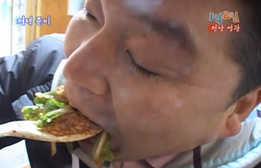 "배추가 고기보다 맛있네요!!"