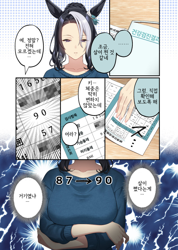 [松田おるた] 살이 찐 라모누 씨