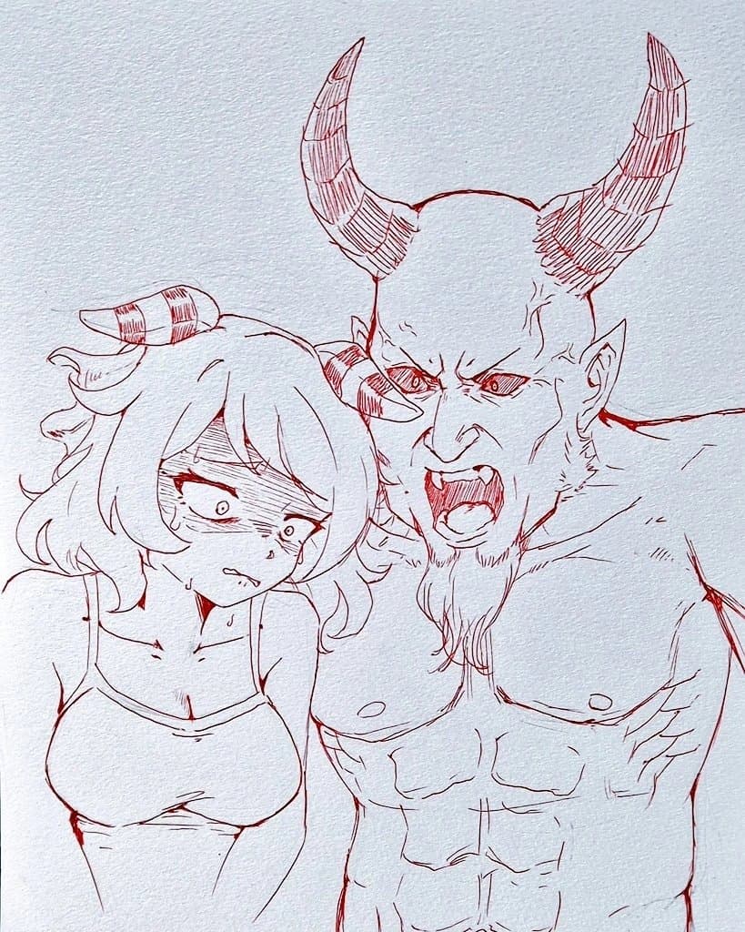 손그림 몇 장