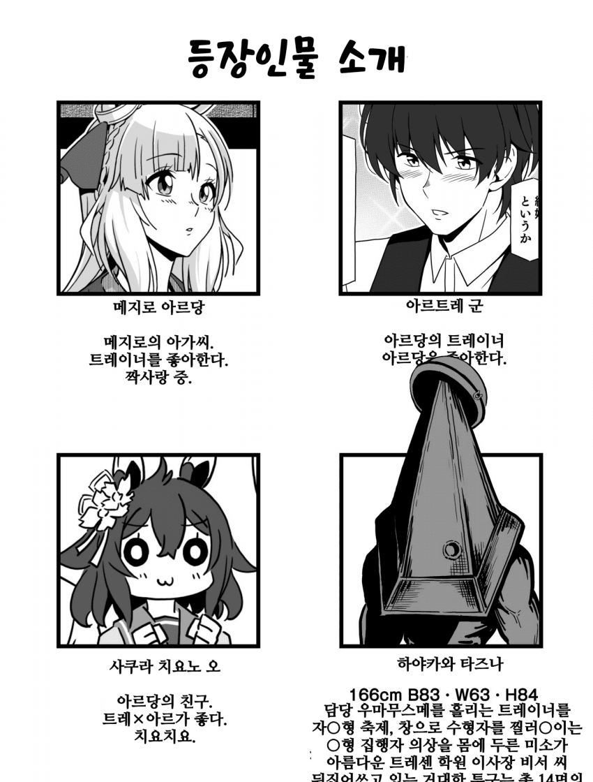 [ヤマキ]유행하는 등장인물 소개